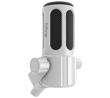 Fifine Tank1 Dynamic Microphone (White) - Strmec, Sveta Nedelja