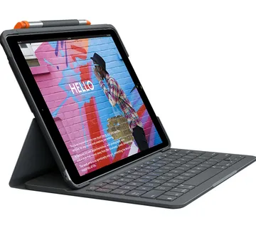 Ovitek s tipkovnico Logitech SLIM FOLIO, za iPad 10.2" (7., 8., 9. gen.), SLO g. - 920-009480 - Strmec, Sveta Nedelja
