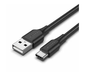 Vention USB 2.0 A Male to C Male 3A Cable 2m, Black - Strmec, Sveta Nedelja