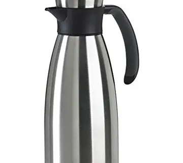 Emsa Vacuum jug SOFT GRIP, 1 liter (stainless steel/black, Quick Tip closure) - Strmec, Sveta Nedelja