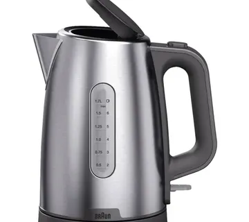 Braun Household Kettle PurShine WK 1500 GY (stainless steel/grey, 1.7 liters, 2,200 watts) - Strmec, Sveta Nedelja