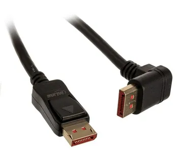 InLine 8K (UHD-2) DisplayPort Kabel, nach oben gewinkelt, black - 2m 17152O - Strmec, Sveta Nedelja