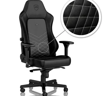 Noblechairs HERO Gaming Stolica - crna/platinasto bijela NBL-HRO-PU-BPW - Strmec, Sveta Nedelja