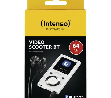 Intenso Video Scooter BT, Portable Player (white, 64 GB, Bluetooth) - Strmec, Sveta Nedelja