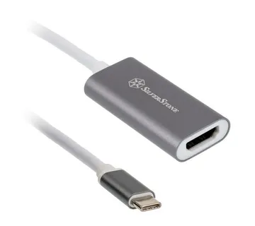 SilverStone SST-EP07C-E - USB 3.1 Type C auf HDMI V2.0b Adapter - grau SST-EP07C-E - Strmec, Sveta Nedelja