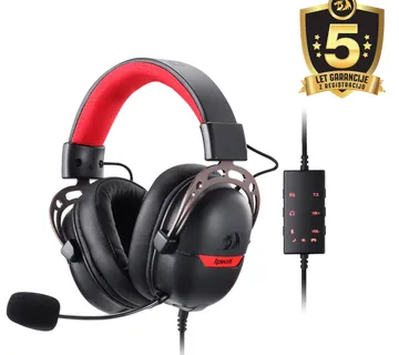 Headset - Redragon Aurora H376br Wired Black - Strmec, Sveta Nedelja