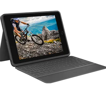 Ovitek s tipkovnico Logitech RUGGED FOLIO, za iPad 10.2" (7., 8., 9. gen.), SLO g. - 920-009319 - Strmec, Sveta Nedelja