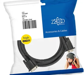 ZED electronic VGA (monitor) kabel, dužina 1.8 metara - MC/1,8 - Strmec, Sveta Nedelja