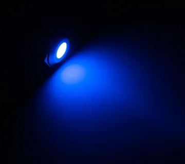 Lamptron Vandalismus-gesicherte LED - blau, blacke Fassung LAMP-SW2001-H - Strmec, Sveta Nedelja