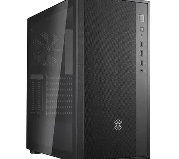 SilverStone Fara R1 V2 Midi-Tower kućište, Tempered Glas - crno SST-FAR1B-G-V2 - Strmec, Sveta Nedelja