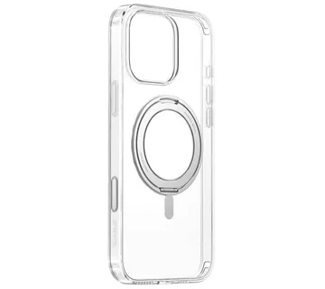 Magnetic case with stand Baseus SkyRing 360° iP16 Pro (transparent) - Strmec, Sveta Nedelja