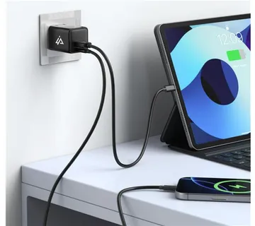 iPEAX punjač za AC220 GaN 35W (USB-C + USB-A) CRNI - 03090100 - Strmec, Sveta Nedelja