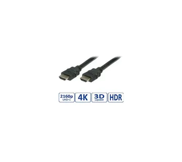 STANDARD HDMI Ultra HD kabel sa mrežom, M/M, v2.0, crni, 2.0m - Strmec, Sveta Nedelja
