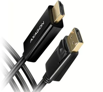 AXAGON RVD-HI14C2 DisplayPort zu HDMI Adapterkabel, 4K/30 Hz, 180 cm lang - black RVD-HI14C2 - Strmec, Sveta Nedelja