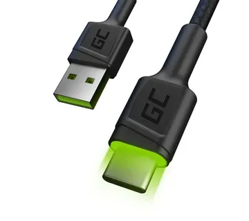 Green Cell KABGC06 USB cable 1.2 m USB A USB C Black - Strmec, Sveta Nedelja