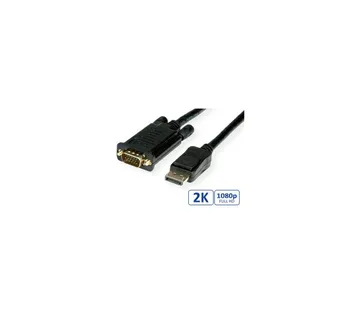 Roline VALUE DisplayPort kabel, DP-VGA M/M, 2.0m, crni - Strmec, Sveta Nedelja