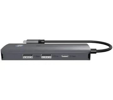 Icy Box IB-DK4081-SO (aluminum, PD, HDMI, USB-C, USB-A) - Strmec, Sveta Nedelja