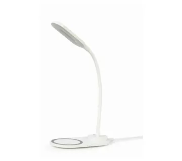 Gembird Desk lamp with wireless charger, white - Strmec, Sveta Nedelja