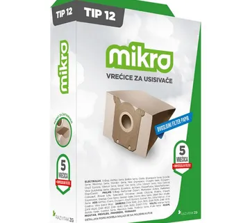 Mikro Vrećice za usisavače 5/1 Tip: 12 - 012.5.012 - Strmec, Sveta Nedelja