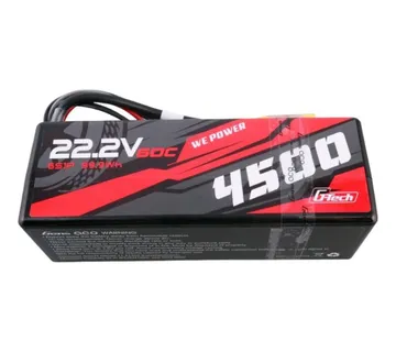Gens ace G-Tech 4500mAh 6S1P 22.2V 60C HardCase RC car Lipo Battery 14# - Strmec, Sveta Nedelja