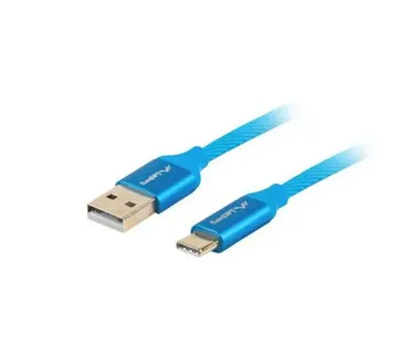 Lanberg CA-USBO-22CU-0010-BL USB cable 1 m USB 2.0 USB C USB A Blue - Strmec, Sveta Nedelja
