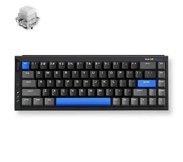 MCHOSE Ace 68 Turbo Full-aluminum Esports Hall Effect Keyboard, Crna, MC-Ace68Turbo-5, HR znakovi - Strmec, Sveta Nedelja