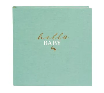 GOLDBUCH foto album Hello Baby aqua 30x31 60 bij str - 06060707 - Strmec, Sveta Nedelja