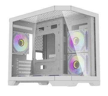 Darflash FT418 computer case + 6 aRGB fans (white) - Strmec, Sveta Nedelja