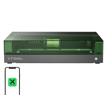 2-in-1 laser engraving machine xTool S1 40W Basic (Black) - Strmec, Sveta Nedelja