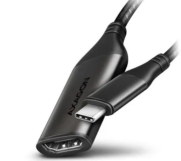 AXAGON RVC-HI2M USB-C to HDMI 2.0 Adapter, 4K/60Hz, Aluminum - 25 cm RVC-HI2M - Strmec, Sveta Nedelja