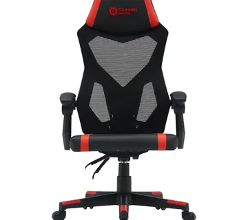 CANYON gaming chair Flow MCH01 Mesh Black Red - Strmec, Sveta Nedelja