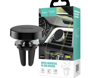 hoco. Držač za mobilne uređaje, magnetni, Alu tijelo - CA47 Metal Black - Strmec, Sveta Nedelja