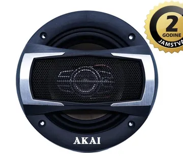 AKAI auto zvučnici, set, 180W, 130mm, piezo-mylar, crni ASC-506 - 05160026 - Strmec, Sveta Nedelja