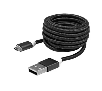 BIT FORCE presvučeni kabel USB A-USB C M/M 1,5m crni - Strmec, Sveta Nedelja