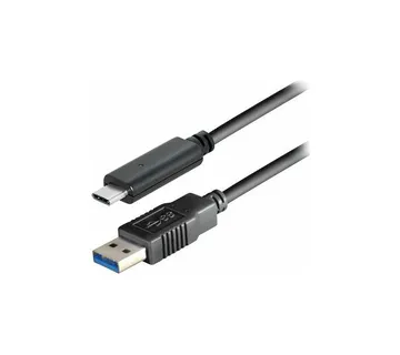 Transmedia USB type C plug - USB 3.1 type A plug, 2,0 m - Strmec, Sveta Nedelja