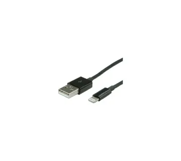 Roline VALUE Lightning na USB kabel za iPhone/iPad/iPod, 1.8m, crni - Strmec, Sveta Nedelja