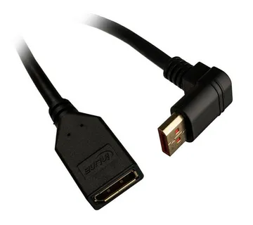 InLine DisplayPort adapter cable, 8K4K, angled upwards - 0.15m 17159O - Strmec, Sveta Nedelja