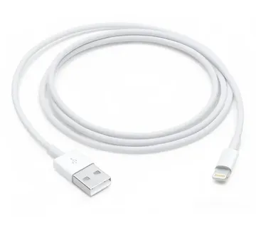 Apple USB 2.0 adapter cable, USB-A plug > Lightning plug (white, 1 meter) - Strmec, Sveta Nedelja
