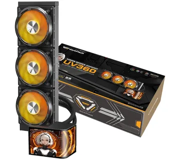 DarkFlash UV360 CPU Cooler (Black) - Strmec, Sveta Nedelja