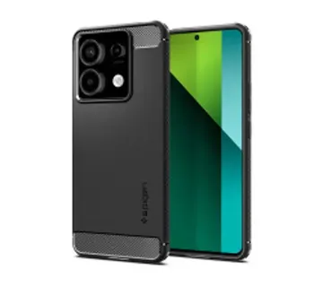 Spigen Rugged Armor, matte black - Xiaomi Redmi Note 13 Pro 5G / POCO X6 5G - Strmec, Sveta Nedelja