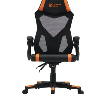 CANYON gaming chair Flow MCH01 Mesh Black Orange - Strmec, Sveta Nedelja