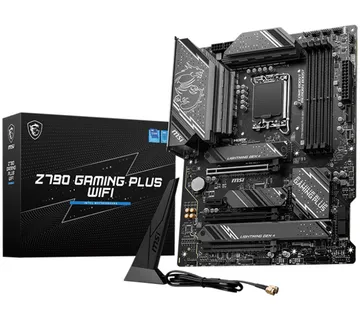 MSI Z790 GAMING PLUS WIFI , LGA 1700, 4xDDR5, Dual Channel DDR5 up to 7200+(OC)MHz, 3x PCIe x16 slot, 4x M.2 slots, 1x USB 3.2 Gen 2x2 (Type-C), 3x USB 3.2, 4x USB 2.0, 1x HDMI, 1x DP, 4x EZ Debug LED - Strmec, Sveta Nedelja