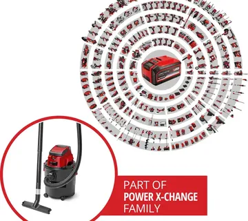 Einhell battery wet and dry vacuum cleaner TC-VC 18/15 - Li-Solo - Strmec, Sveta Nedelja