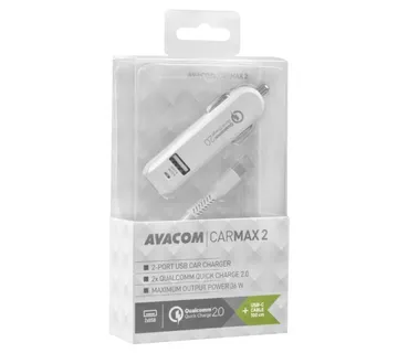 Avacom autopunjač CarMAX 2 2xQuickCharge2.0 USB-C - Strmec, Sveta Nedelja
