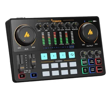 Maono AME2 Sound Card Black - Strmec, Sveta Nedelja