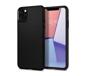Spigen Liquid Air, zaštitna maska za telefon, crna - iPhone 11 Pro - Strmec, Sveta Nedelja