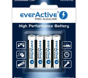 Alkaline batteries AAA / LR03 everActive Pro - 4 pieces (blister) - Strmec, Sveta Nedelja