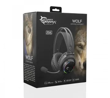 WHITE SHARK gaming slušalice WOLF crne - Strmec, Sveta Nedelja