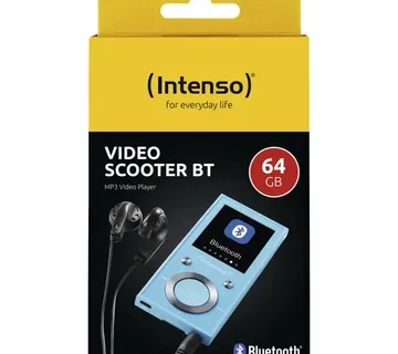 Intenso Video Scooter BT, Portable Player (blue, 64 GB, Bluetooth) - Strmec, Sveta Nedelja