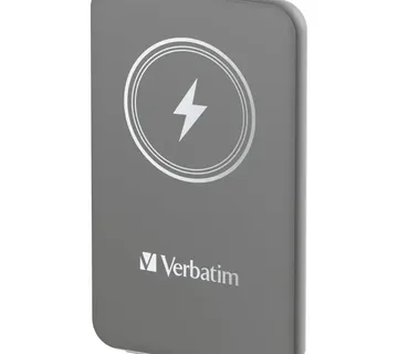 Verbatim Wireless Power Bank Charge 'n' Go 5,000mAh (grey, Qi, PD 3.0, Quick Charge 3.0) - Strmec, Sveta Nedelja